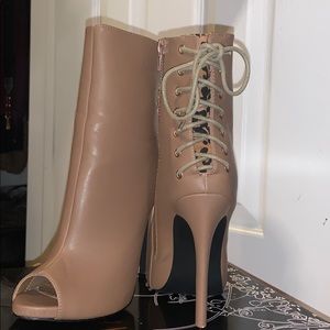 Leather Bootie